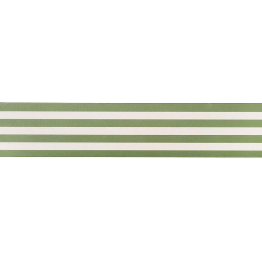 Reggie Wallpaper Border Wallpaper by Studio Atkinson in Green