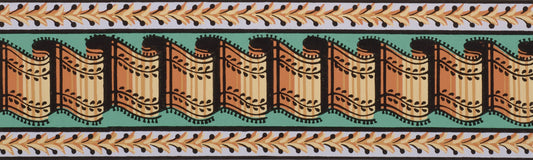 Ribbon Border by Adelphi Paper Hangings in Original
