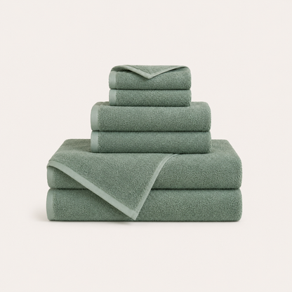 Ritual Bath Sheet Set in Forest