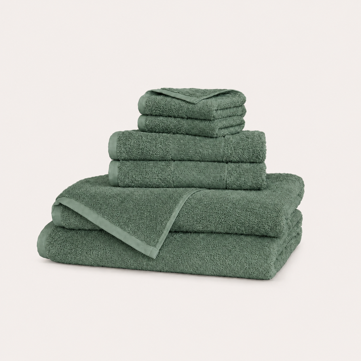 Ritual Bath Sheet Set in Forest
