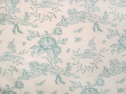 Rosedene Fabric by Titley & Marr in Seabreeze