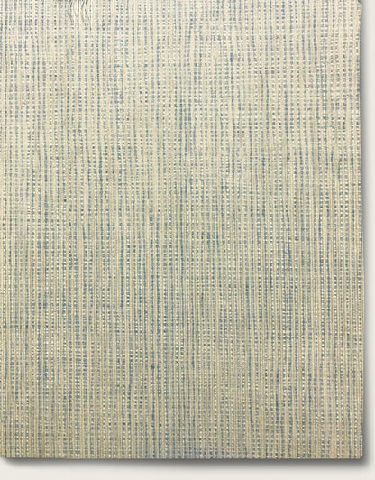 Rough Weave Wallpaper by Aux Abris in Airy Blue