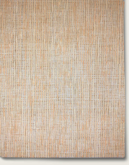 Rough Weave Wallpaper by Aux Abris in Hardly Pink