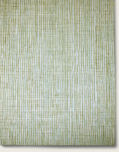 Rough Weave Wallpaper by Aux Abris in Misty Green