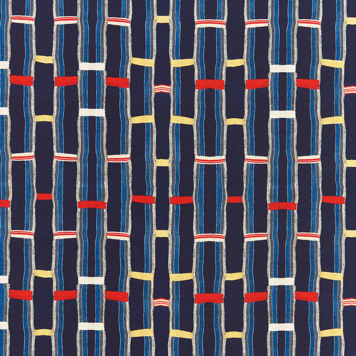 Salt Shaker Fabric by Jennifer Shorto in Blue