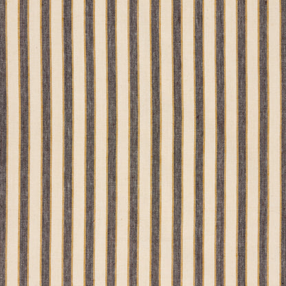 Standen Stripe Fabric by Vanrenen Hanbury in Tobacco
