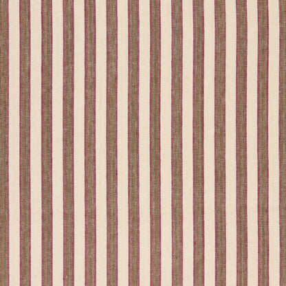Standen Stripe Fabric by Vanrenen Hanbury in Mocha