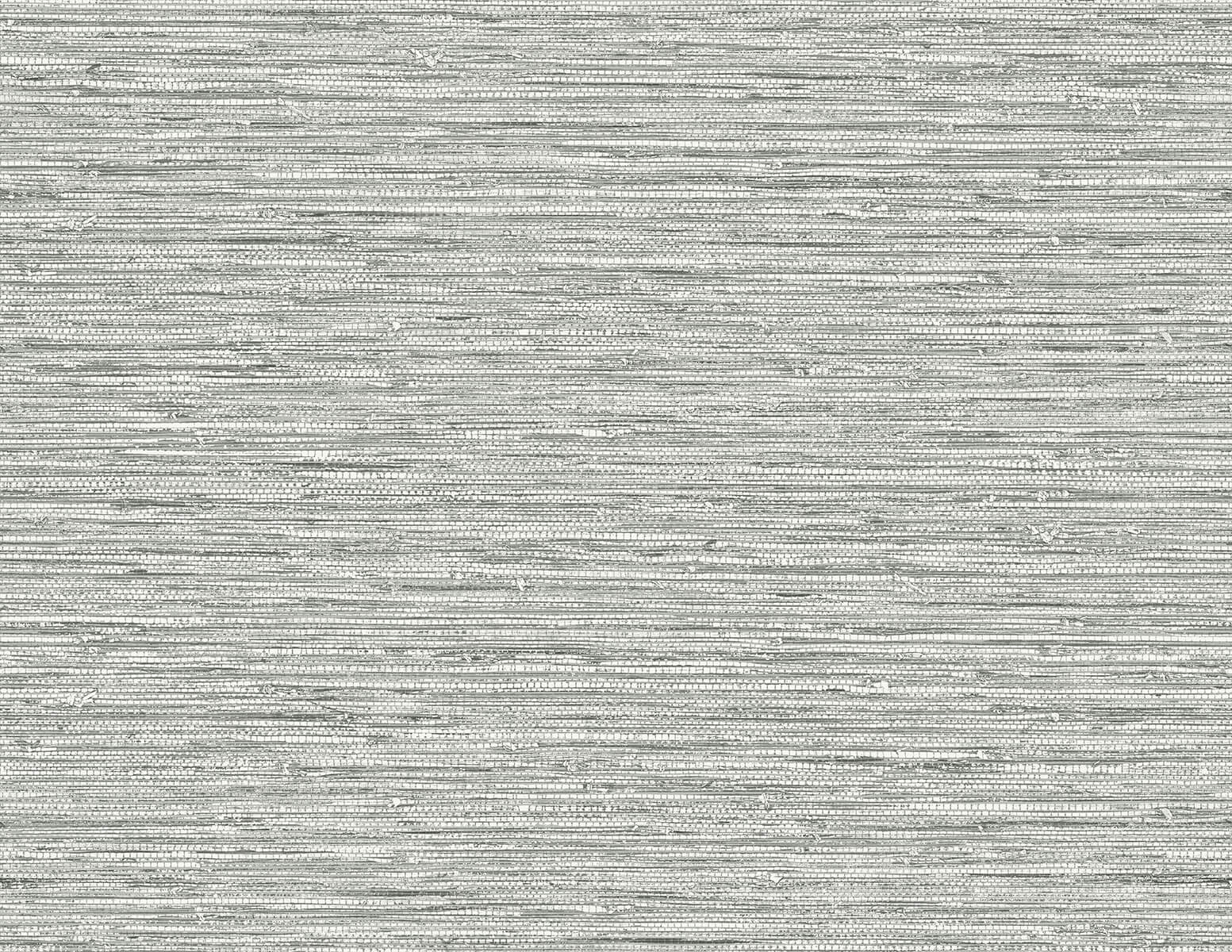 Seabrook Summer House Isla Faux Jute Wallpaper - Half Moon Grey