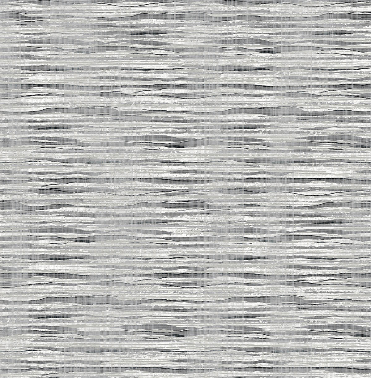 Seabrook Summer House Faux Stringcloth Wallpaper - Rainy day Surf