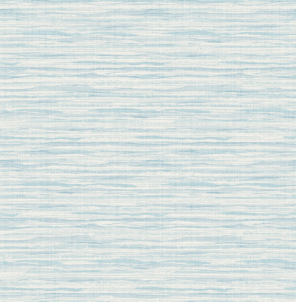 Seabrook Summer House Faux Stringcloth Wallpaper - Morning Surf