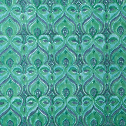 Khiva Fabric by Serena Dugan in Malachite
