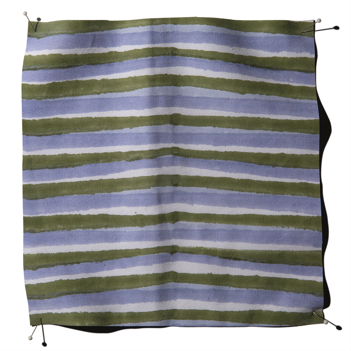 Tigre Fabric by Serena Dugan in Moss/Hydrangea