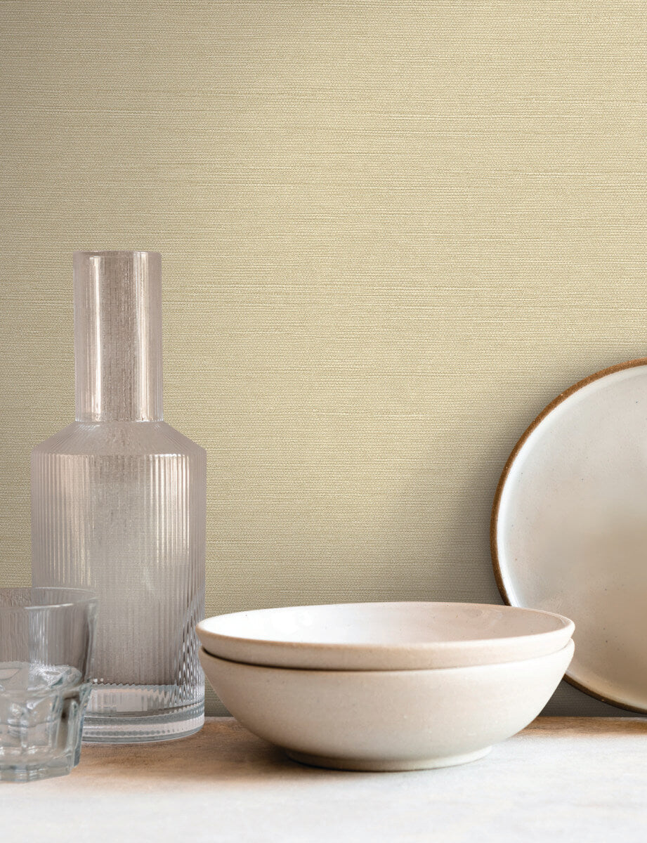 Shimmering Linen Wallpaper