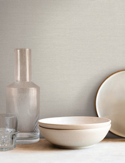 Shimmering Linen Wallpaper