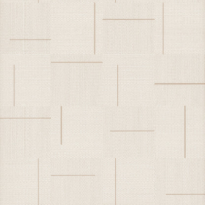 Geo Block Weave Wallpaper