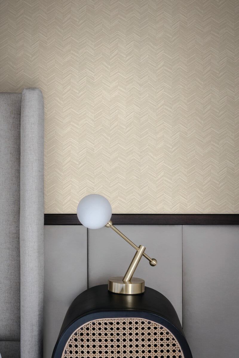 Raised Chevron Wallpaper