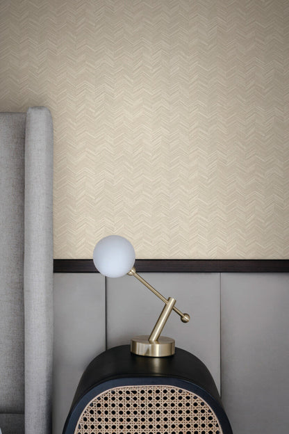 Raised Chevron Wallpaper