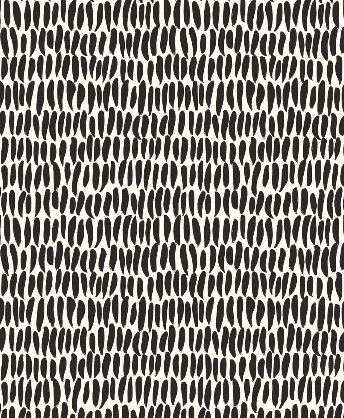 Seabrook The Simple Life Brushwork Wallpaper - Black & White