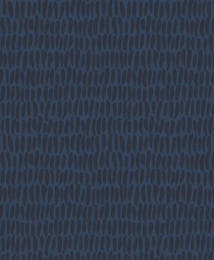 Seabrook The Simple Life Brushwork Wallpaper - Midnight