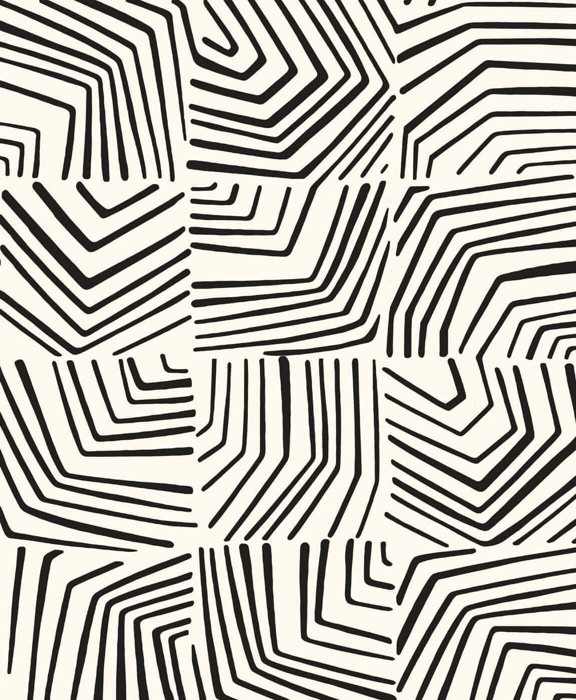 Seabrook The Simple Life Linework Maze Wallpaper - Inkwell