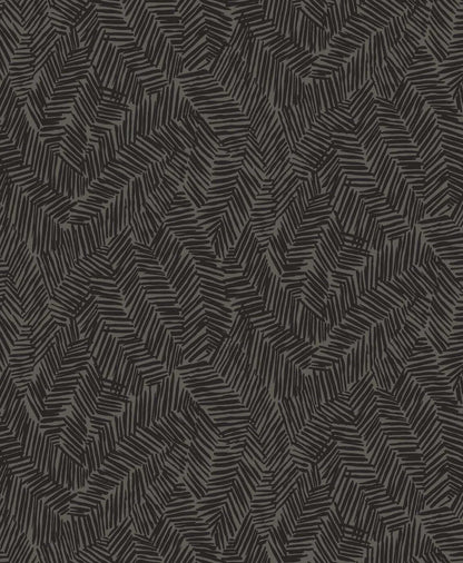 Seabrook The Simple Life Lush Wallpaper - Black Sapphire