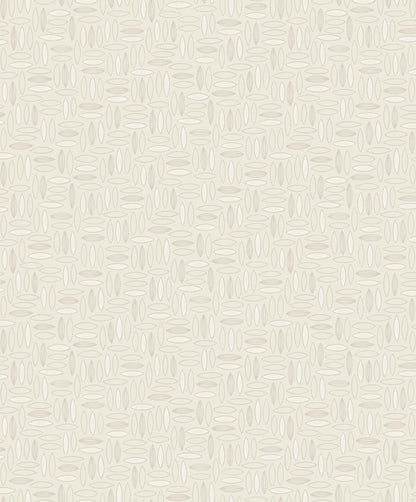 Seabrook The Simple Life Pip Geo Wallpaper - Almond Milk