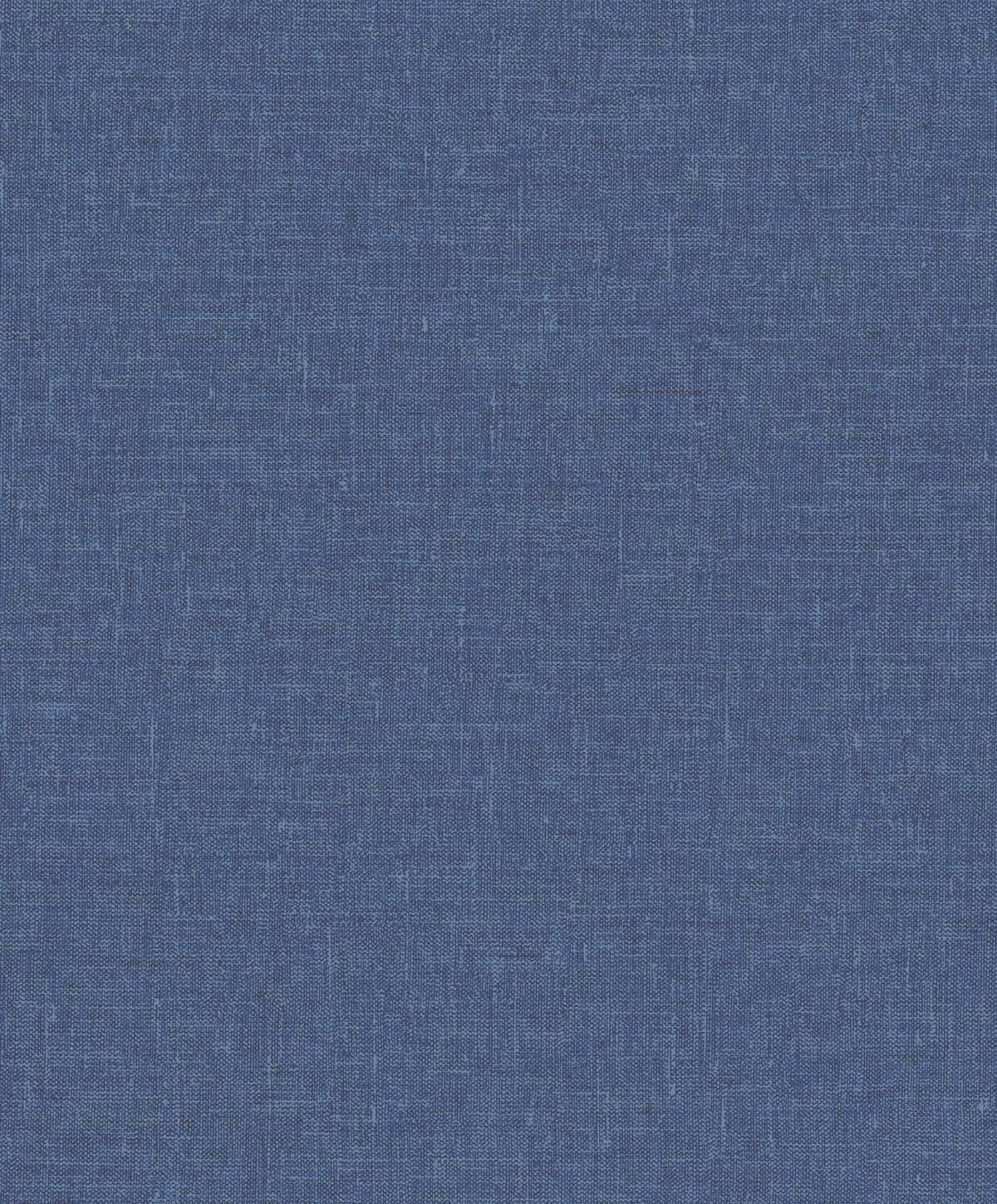 Seabrook The Simple Life Soft Linen Wallpaper - Navy Blue