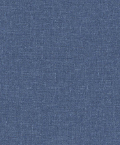 Seabrook The Simple Life Soft Linen Wallpaper - Navy Blue