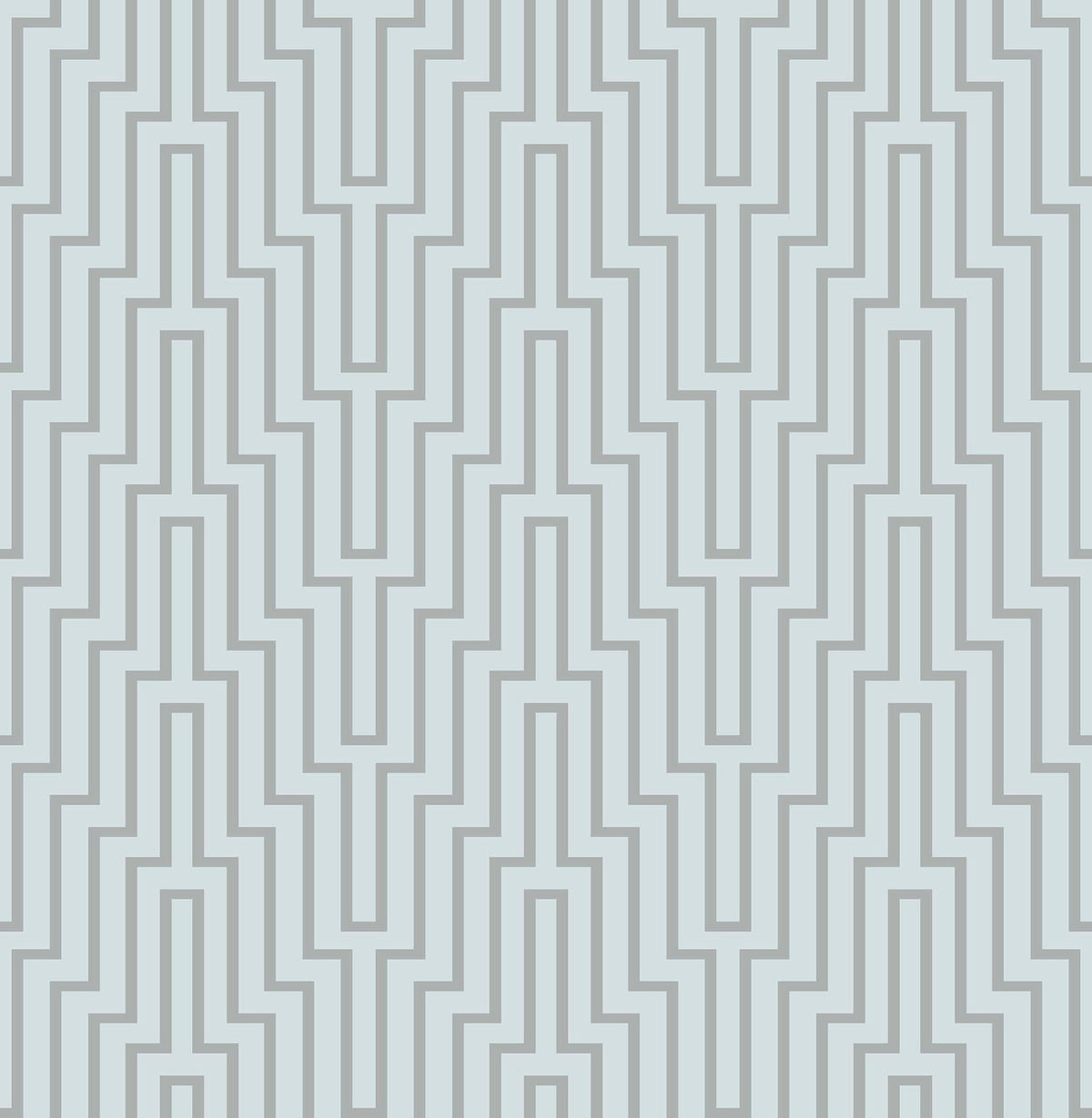 Scott Living Crystalline Peel & Stick Wallpaper - Sky Blue, geometric