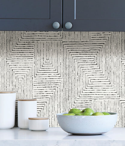 Ink Peel & Stick Wallpaper