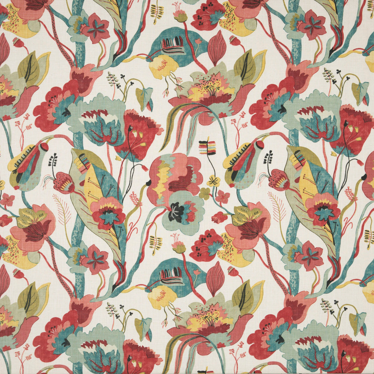 California - Linen/Teal/Pimento