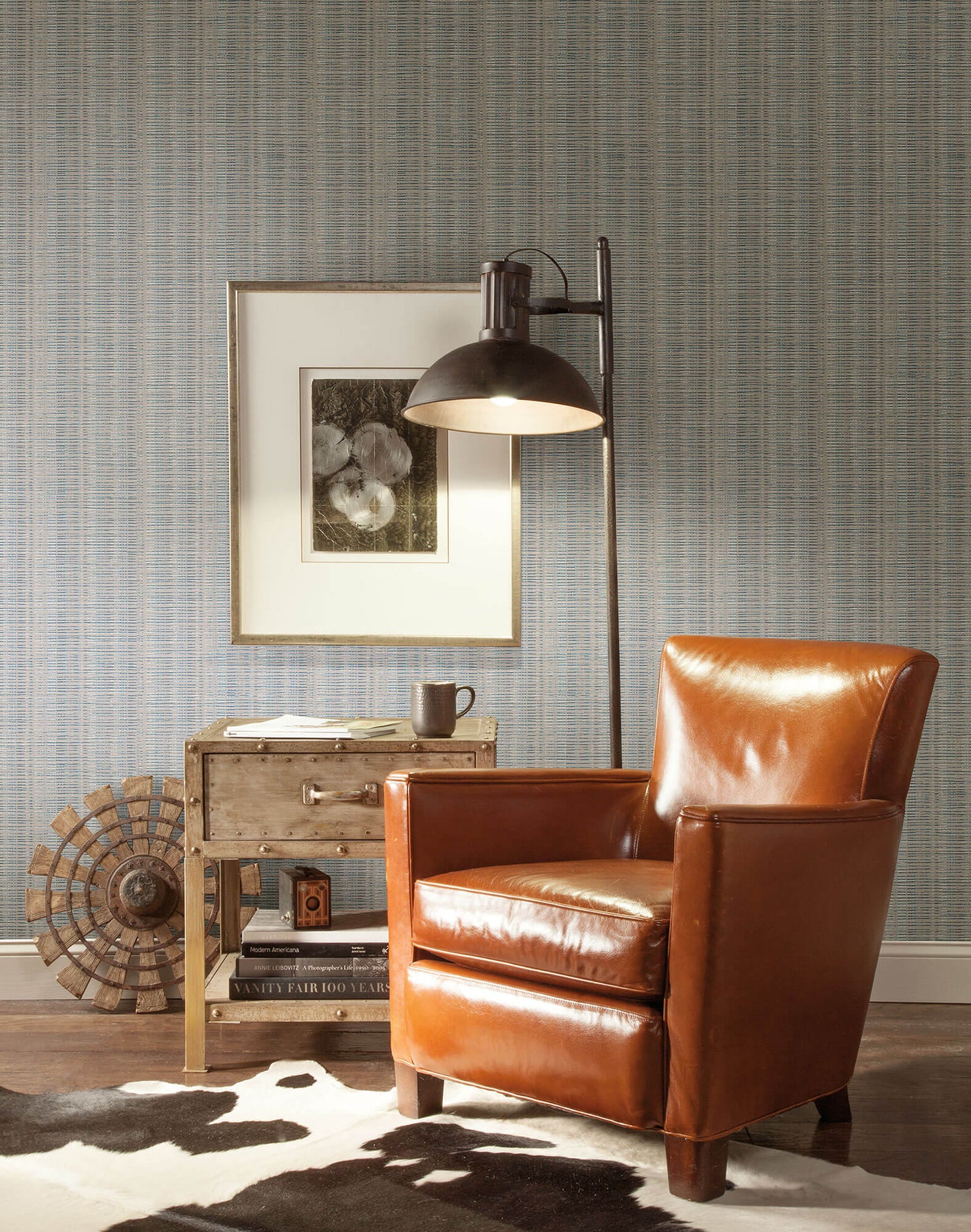 Broken Boucle Stripe Wallpaper