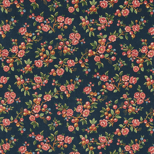 Sarafane Fabric by Décors Barbares in Indigo