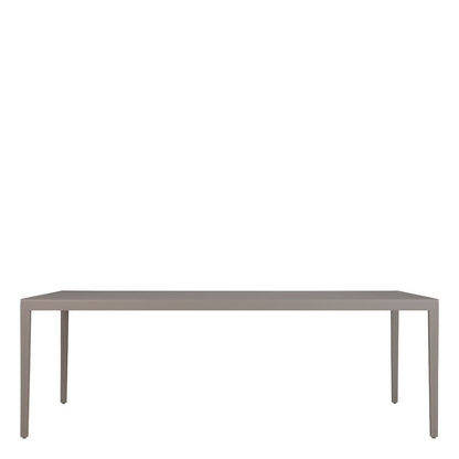 Savannah Dining Table Rectangle 225 by JANUS et Cie in Chassis Silver