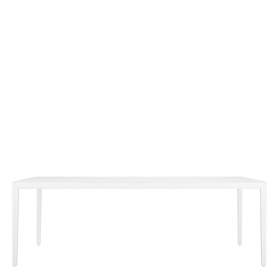 Savannah Dining Table Rectangle 225 by JANUS et Cie in Cirrus White