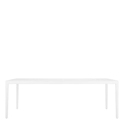 Savannah Dining Table Rectangle 225 by JANUS et Cie in Cirrus White