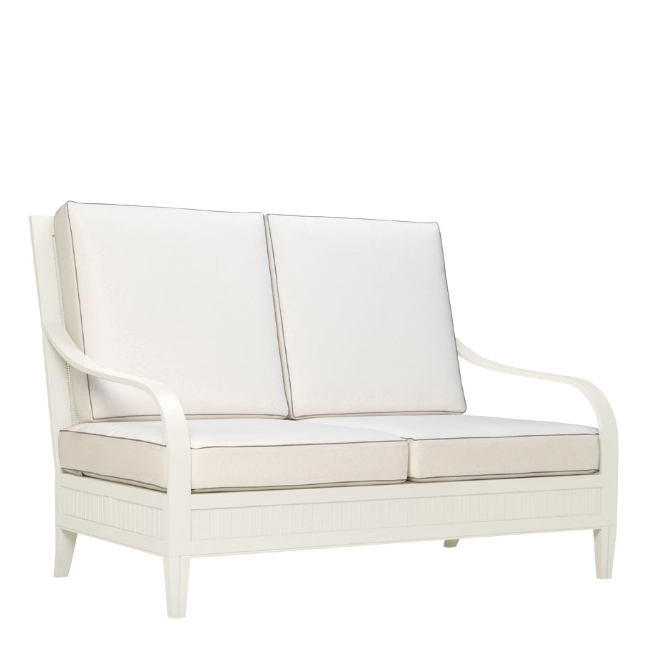 Savannah Sofa 2 Seat by JANUS et Cie in Cirrus White
