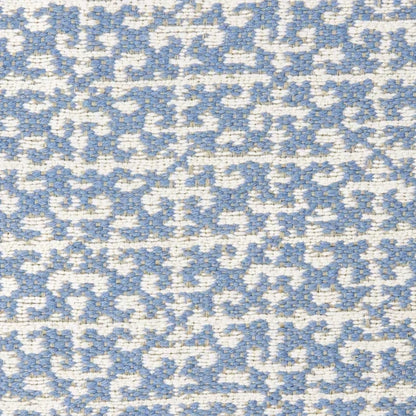 Compass Fabric by Milton Textiles in Cornflower
