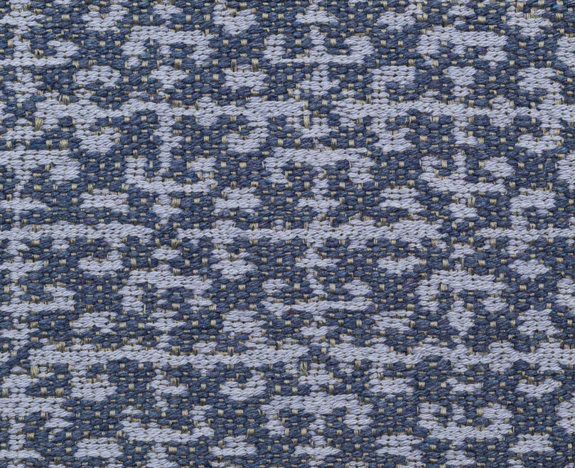 Compass Fabric by Milton Textiles in Periwinkle