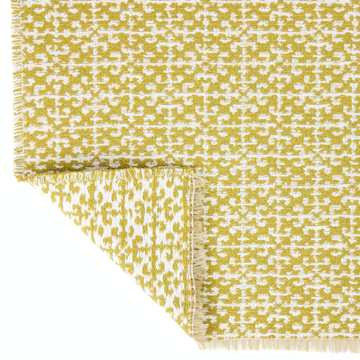 Compass Fabric by Milton Textiles in Straw