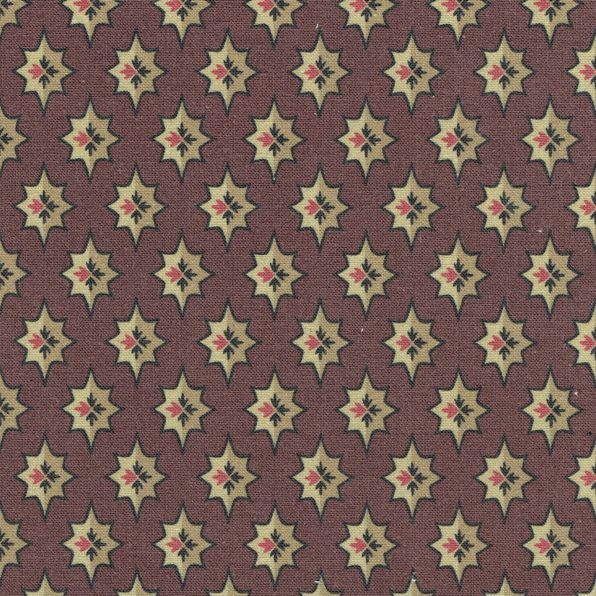 Selsey Fabric by Titley & Marr in Aubergine