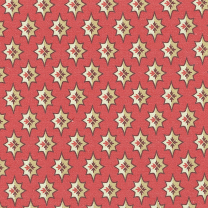 Selsey Fabric by Titley & Marr in Cherry