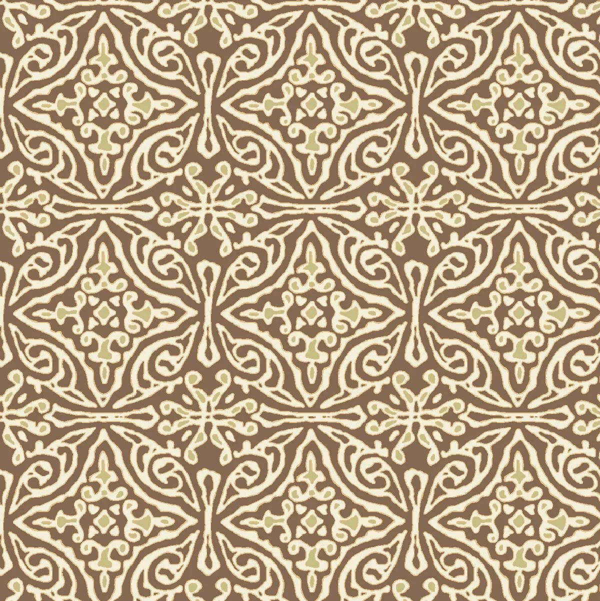 Small Diamond Batik Wallpaper by Betsy Textiles