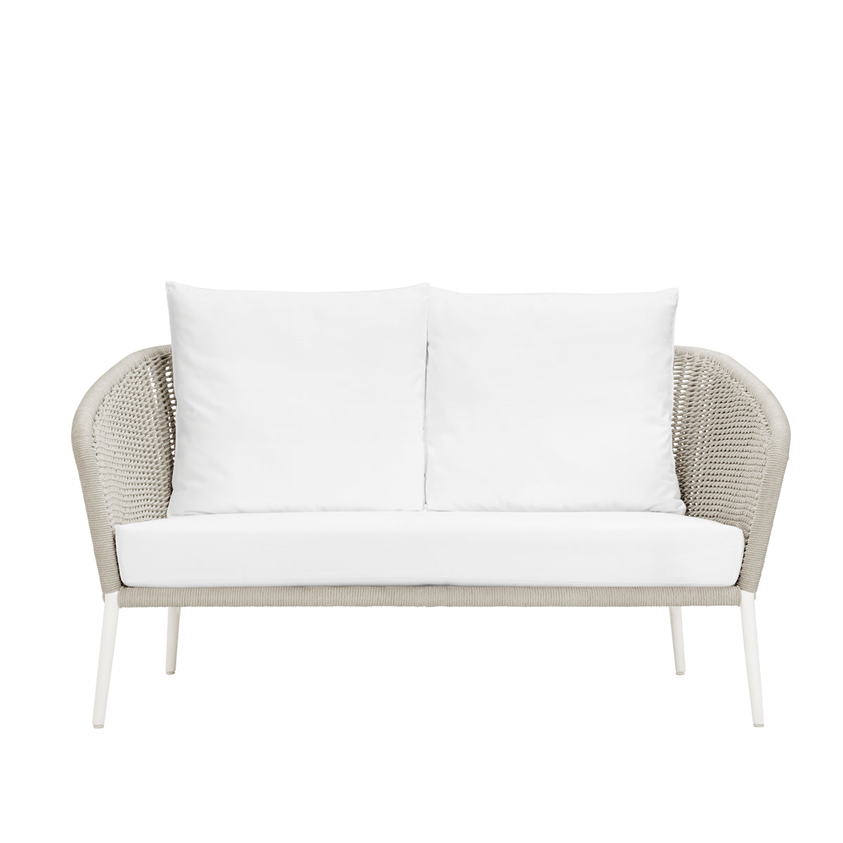 Knot Sofa 2 Seat by JANUS et Cie in Shale