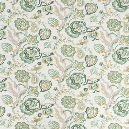 Solana Fabric by Titley & Marr in Grass and Gold