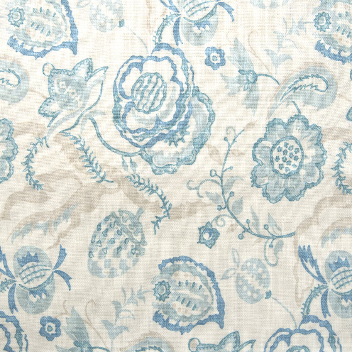 Solana Fabric by Titley & Marr in Aqua and Mist