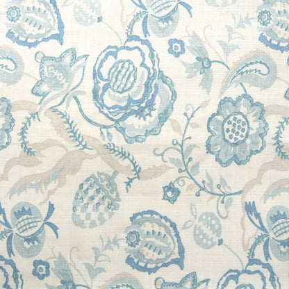 Solana Fabric by Titley & Marr in Aqua and Mist