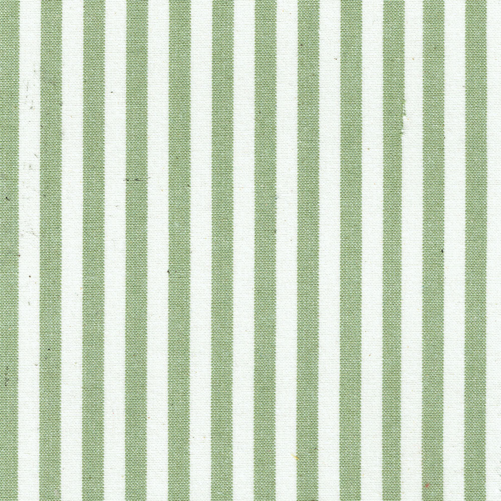 Solent Stripe Fabric by Titley & Marr in Leaf