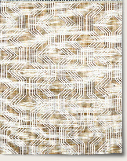 Spindle Wallpaper by Aux Abris in Baluster Beige