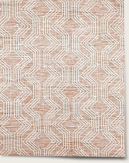 Spindle Wallpaper by Aux Abris in Old Bricks